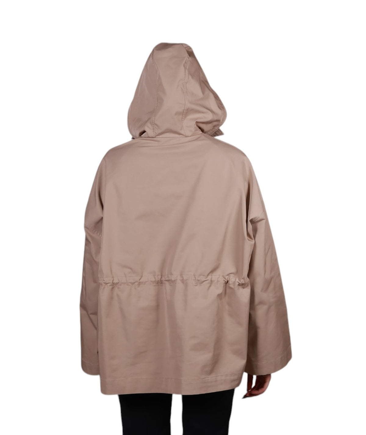 Giacca con cappuccio e coulisse