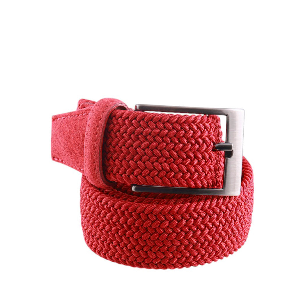 Cintura Paolo Da Ponte TI001 Elasticizzata Contrasti Camoscio