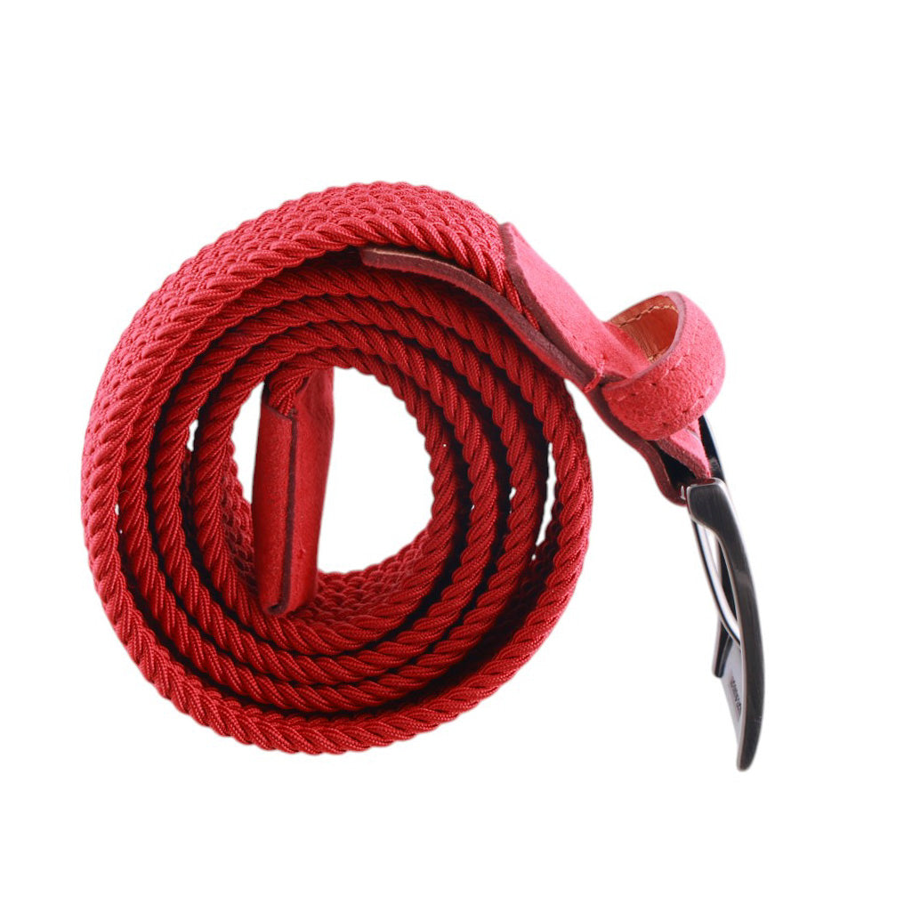 Cintura Paolo Da Ponte TI001 Elasticizzata Contrasti Camoscio