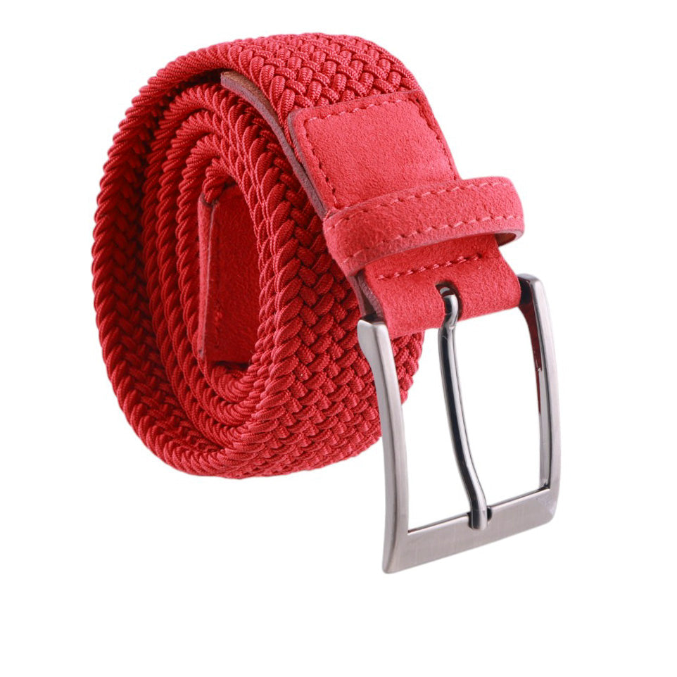 Cintura Paolo Da Ponte TI001 Elasticizzata Contrasti Camoscio