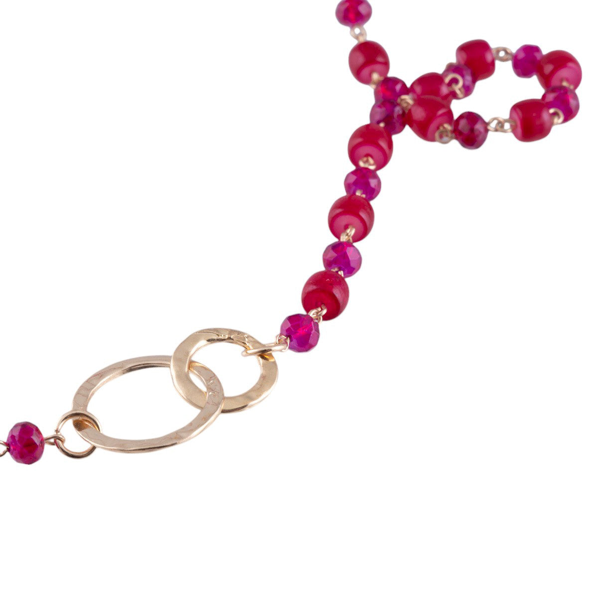 Moronero collana fucsia