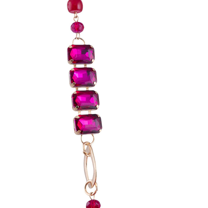Moronero collana fucsia