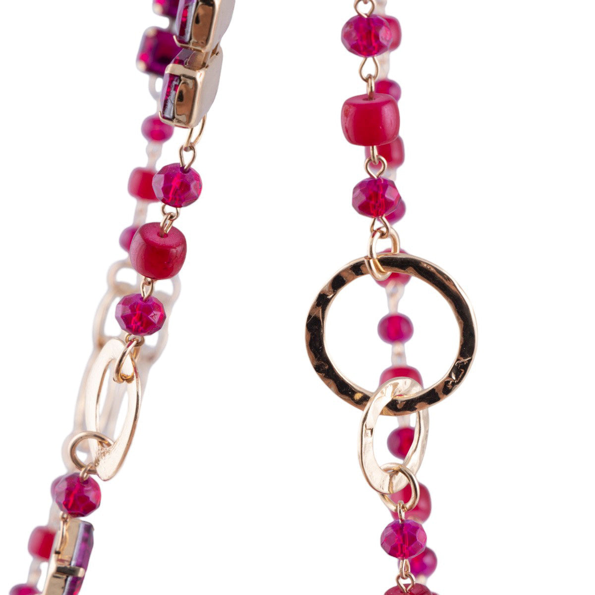 Moronero collana fucsia