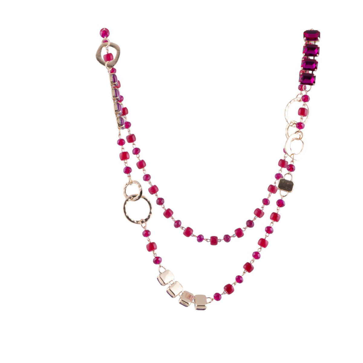 Moronero collana fucsia