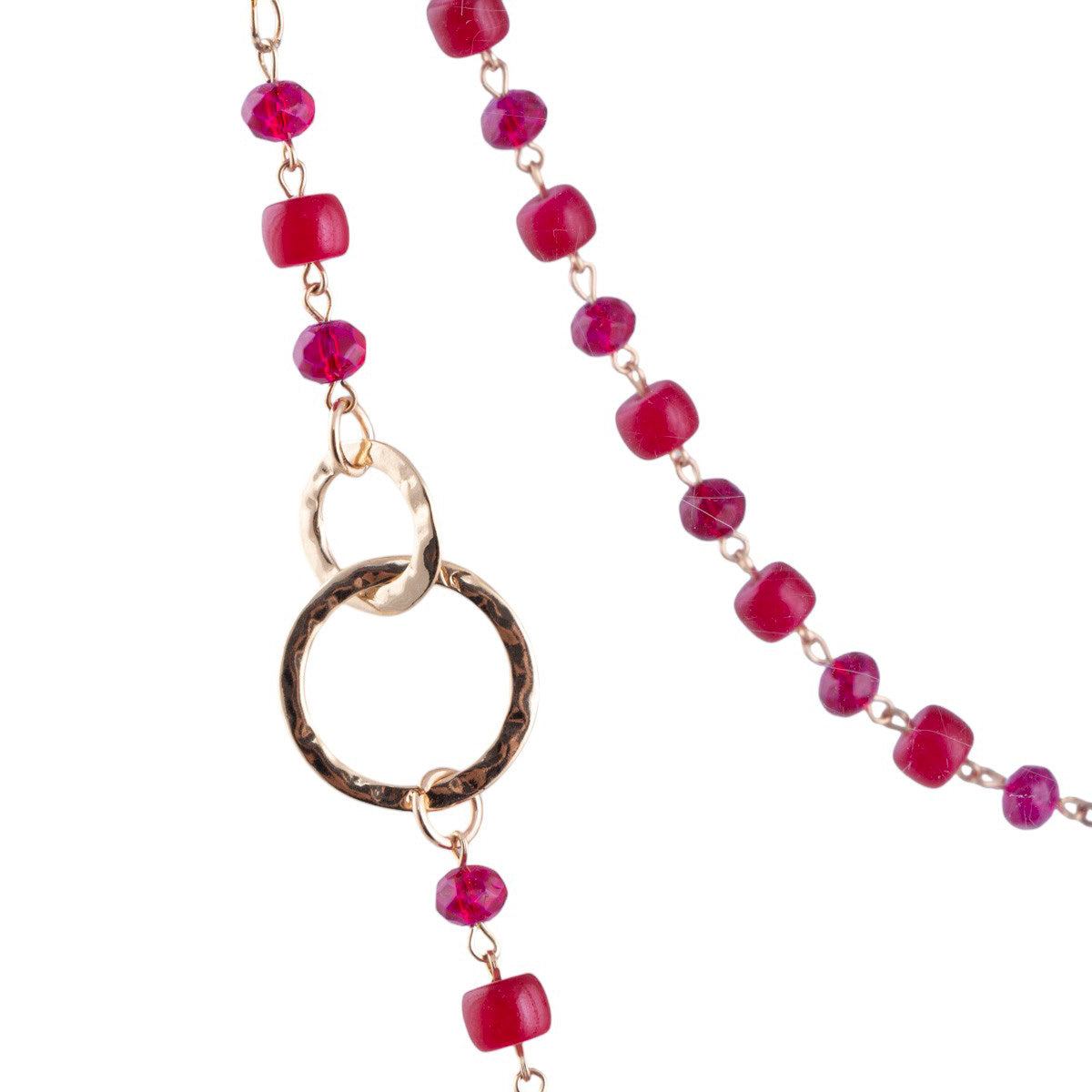 Moronero collana fucsia