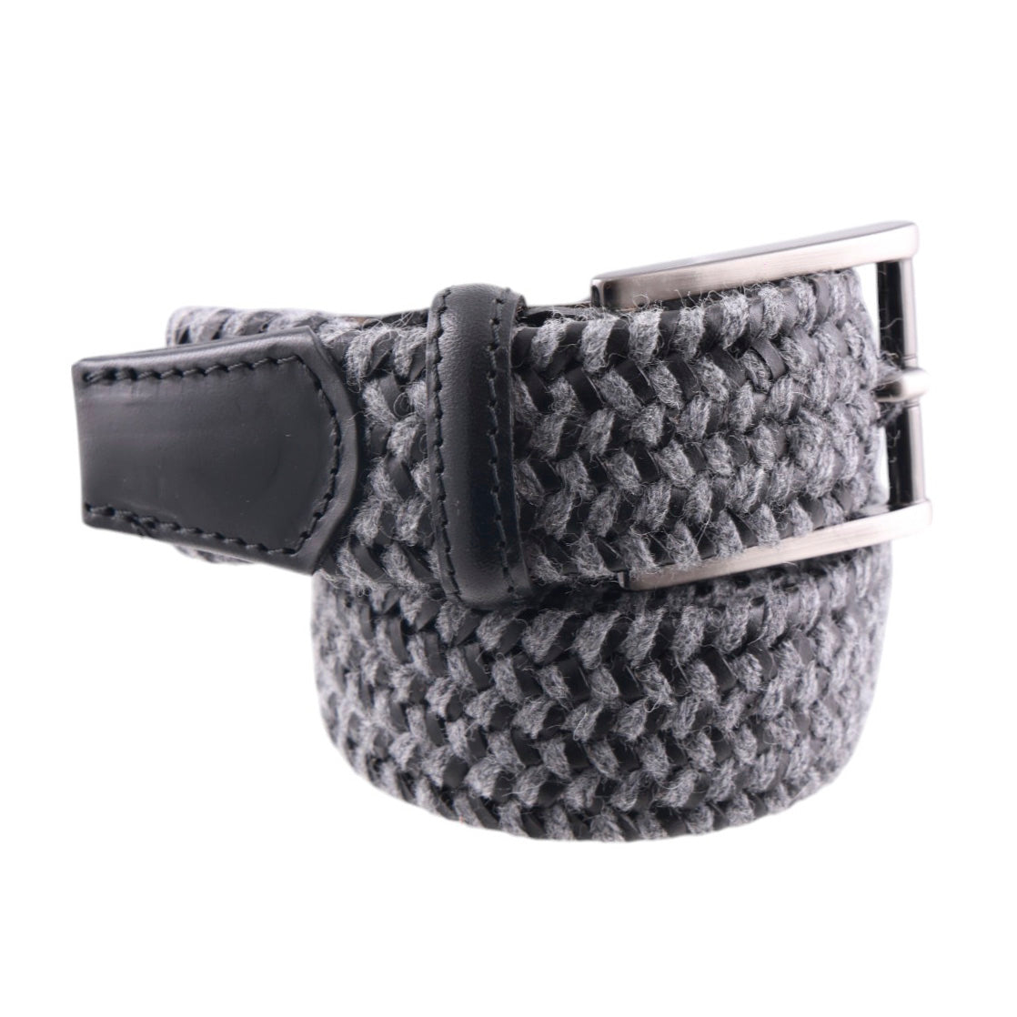 Cintura Intrecciata Uomo Pelle rigenerata e Lana Paolo Da Ponte