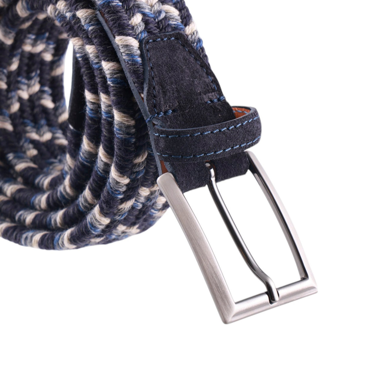 Cintura Intrecciata Elasticizzata Lana e Cotone