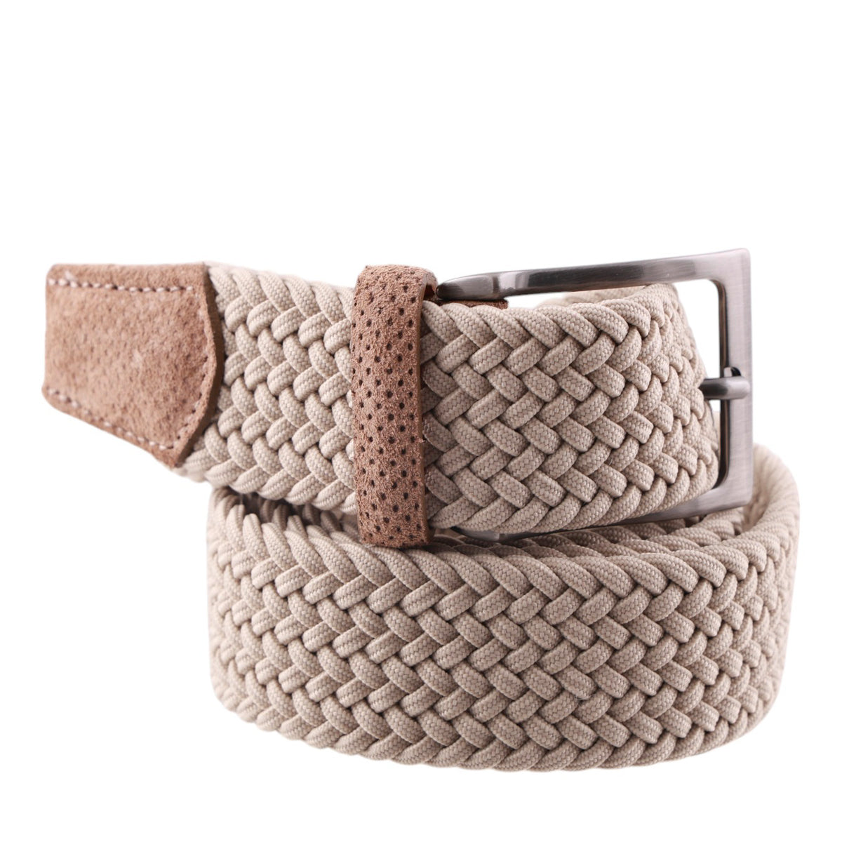 Cintura Uomo Intrecciata Elasticizzata-Made in Italy