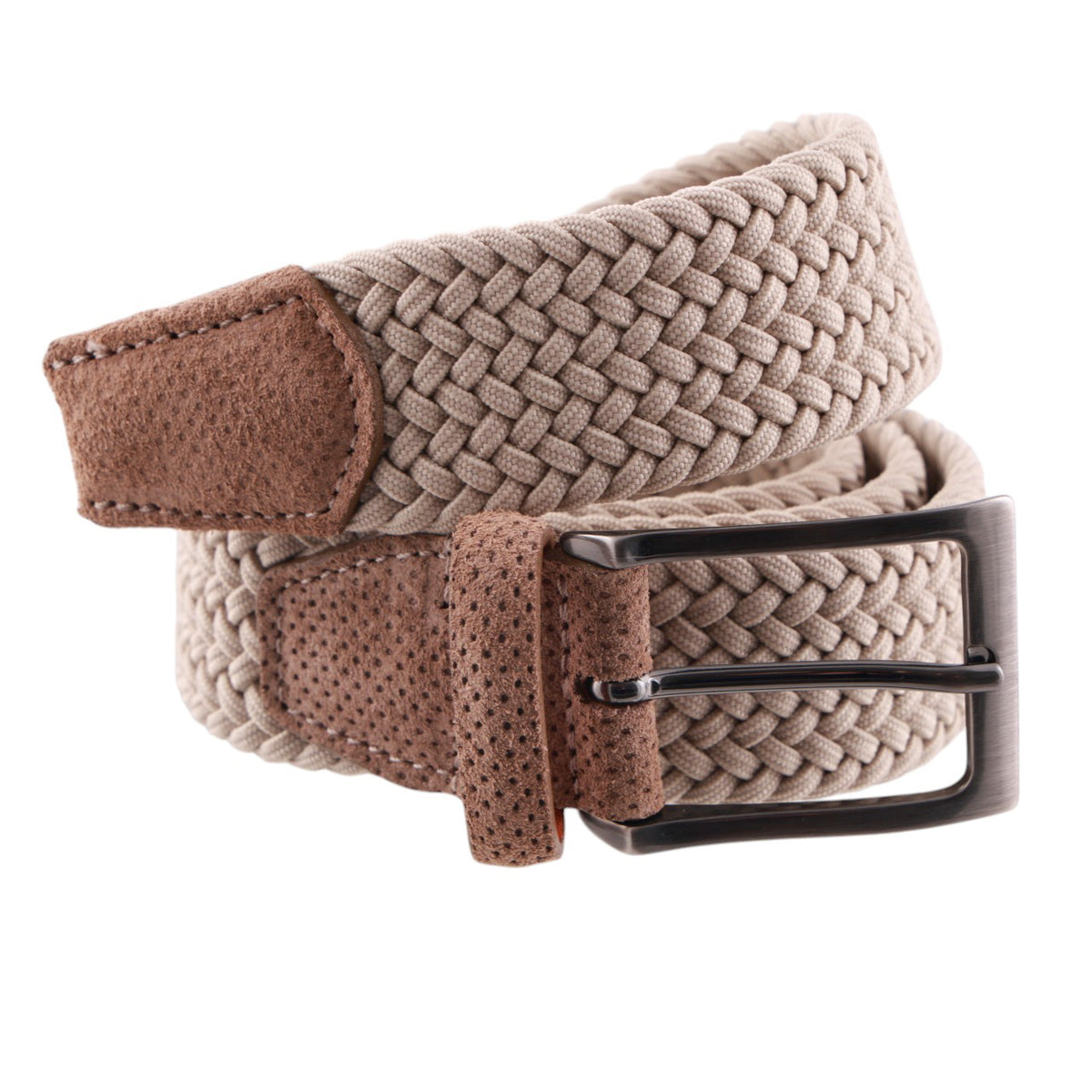 Cintura Uomo Intrecciata Elasticizzata-Made in Italy