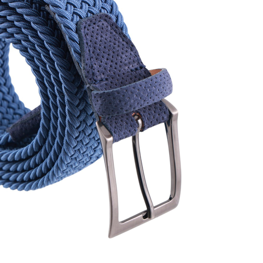 Cintura Uomo Intrecciata Elasticizzata-Made in Italy