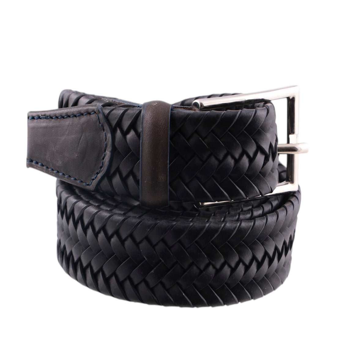 Cintura Intrecciata Uomo Paolo da Ponte in cuoio Rigenerato