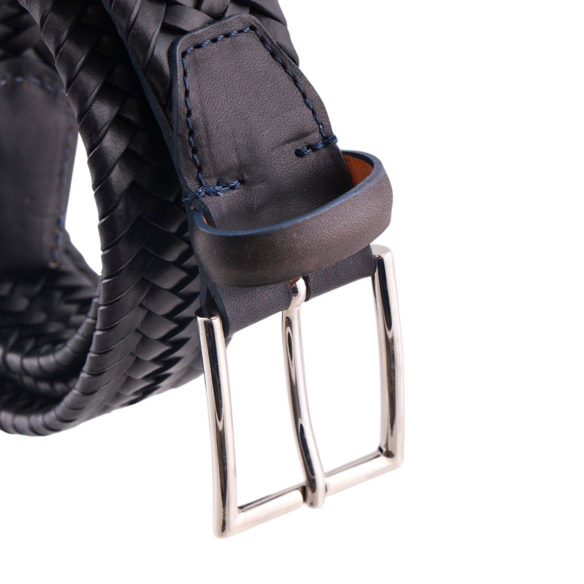 Cintura Intrecciata Uomo Paolo da Ponte in cuoio Rigenerato