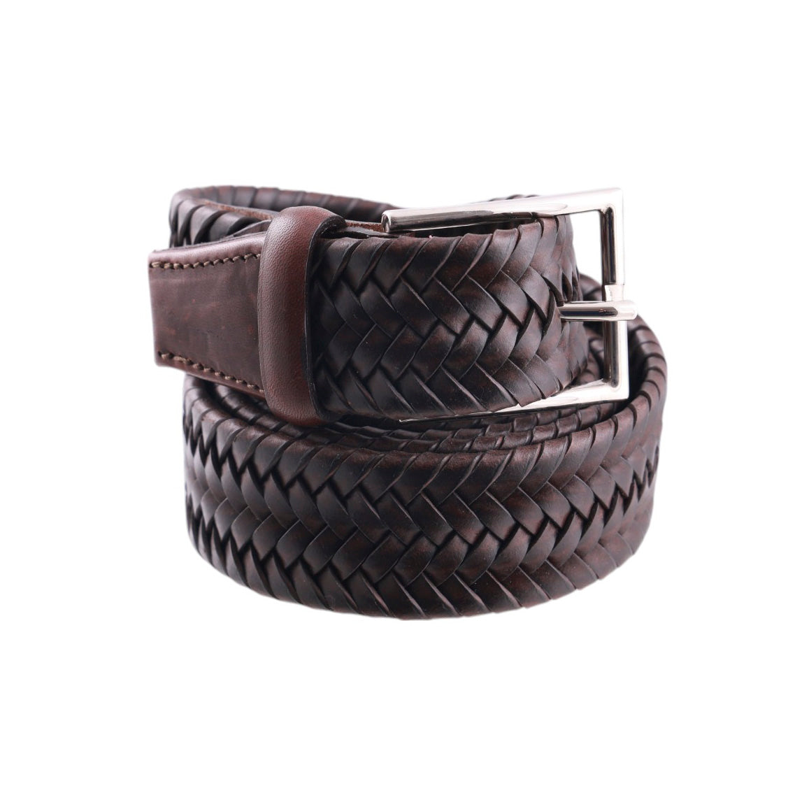 Cintura Intrecciata Uomo Paolo da Ponte in cuoio Rigenerato