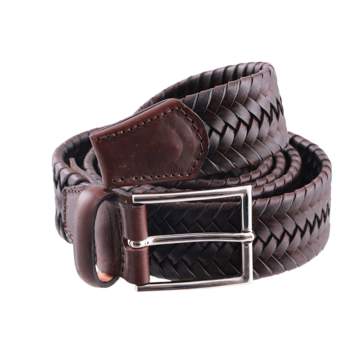 Cintura Intrecciata Uomo Paolo da Ponte in cuoio Rigenerato