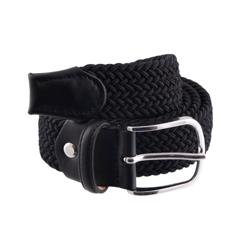 Cintura intrecciata elastica viscosa rifinita a mano Made in Italy Centopercento