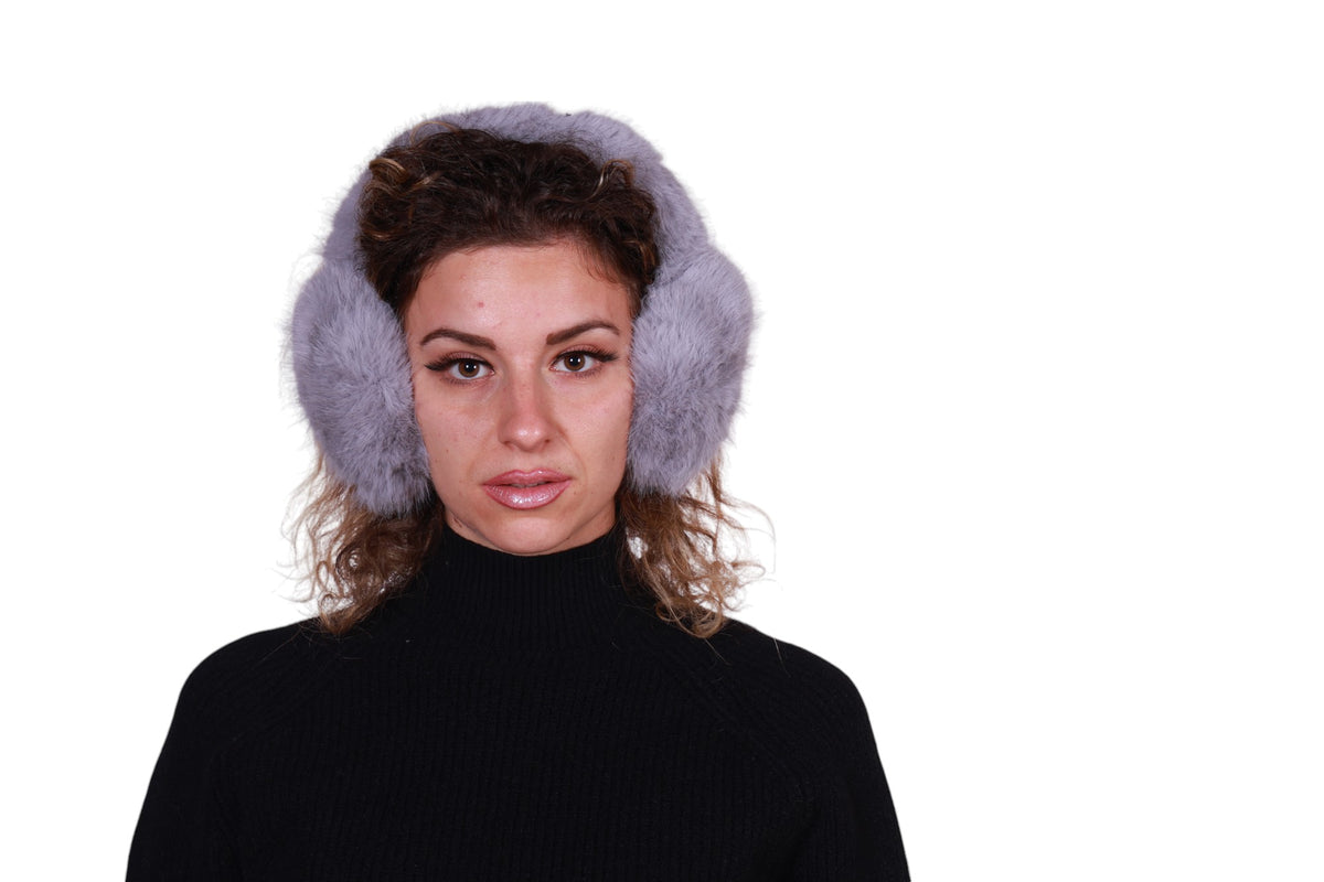 Cuffie paraorecchie in ecopelliccia Made in Italy