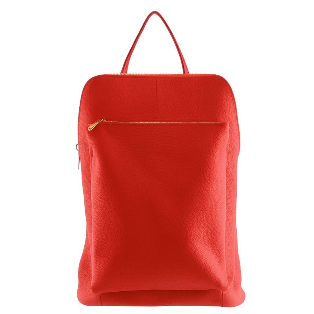 Zaino in Pelle Martellata