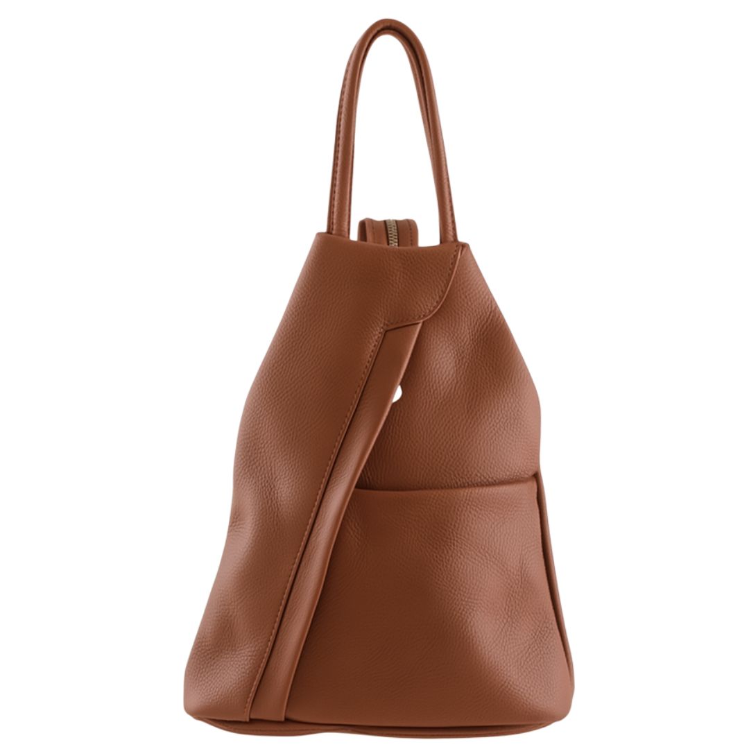 Zaino in Pelle Morbida con Design Minimal