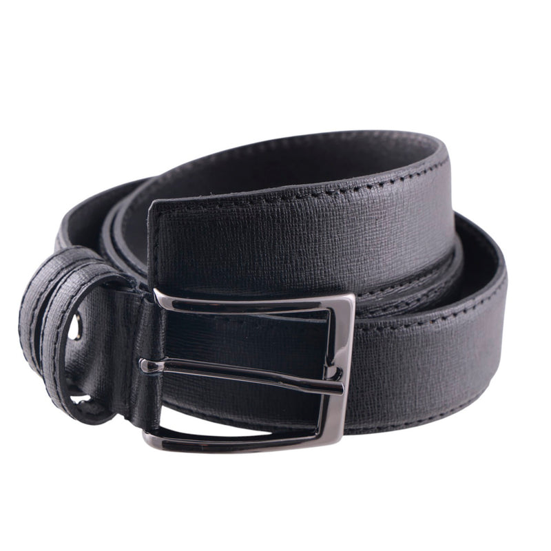 Cintura uomo in pelle spazzolata Made in Italy