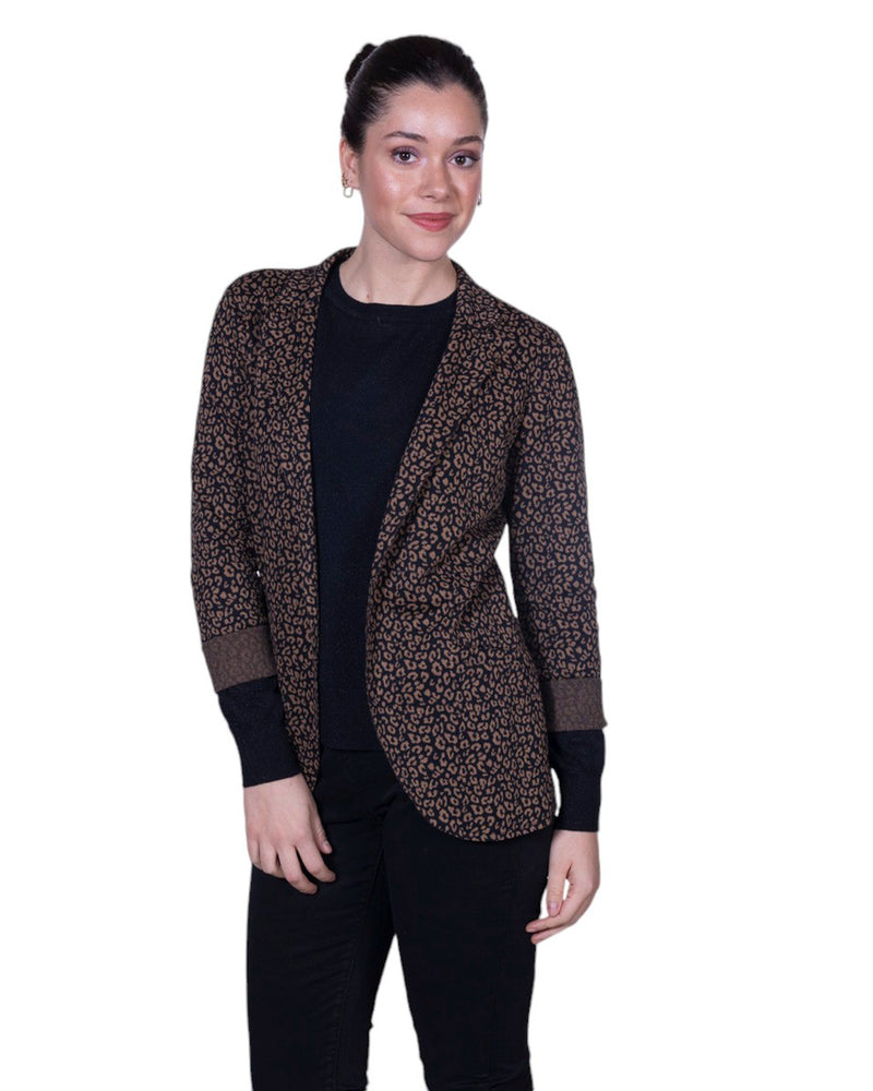 Giacca donna animalier