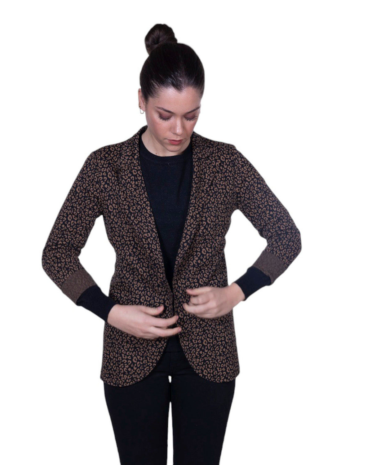 Giacca donna animalier