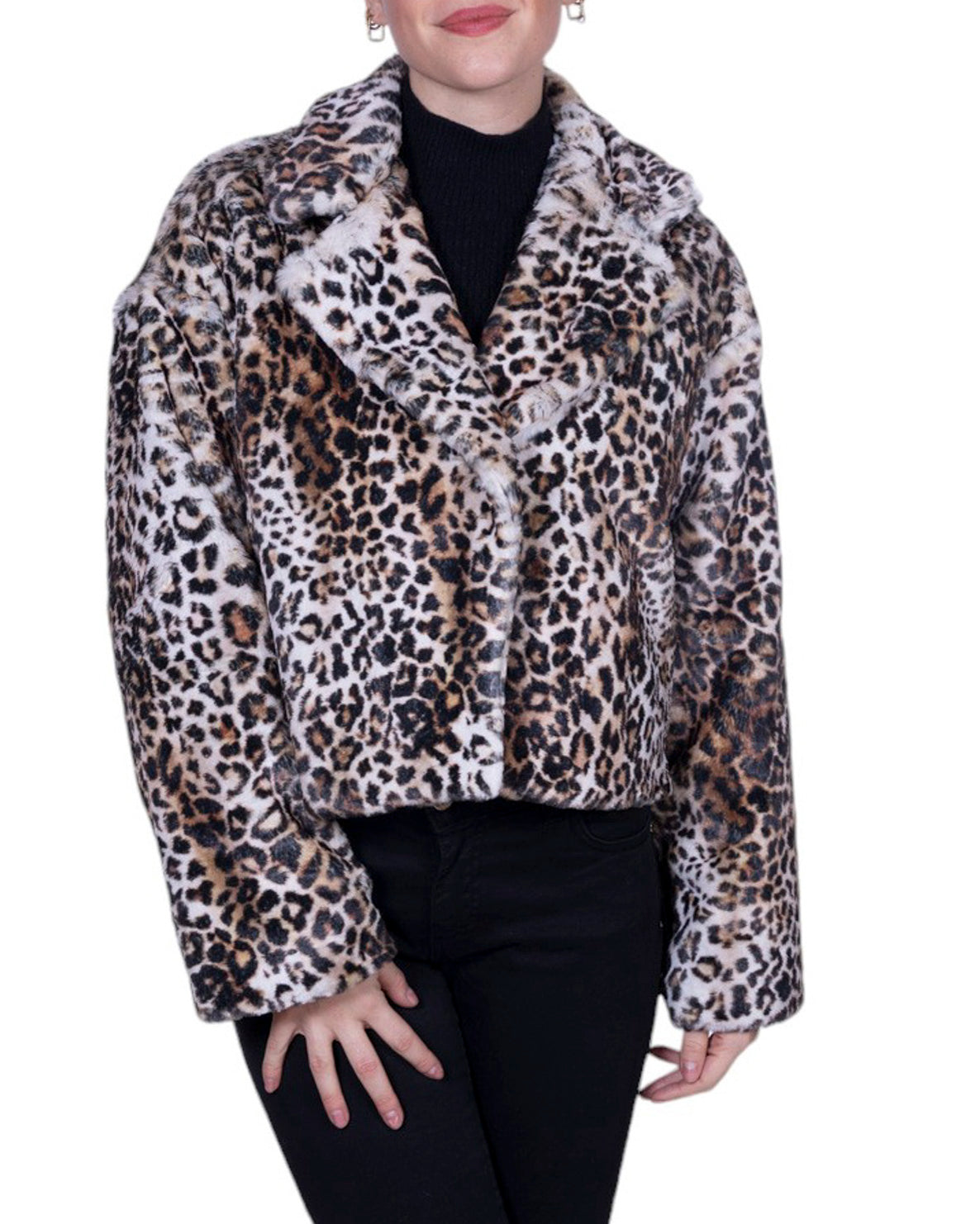 Giacca ecopelliccia donna