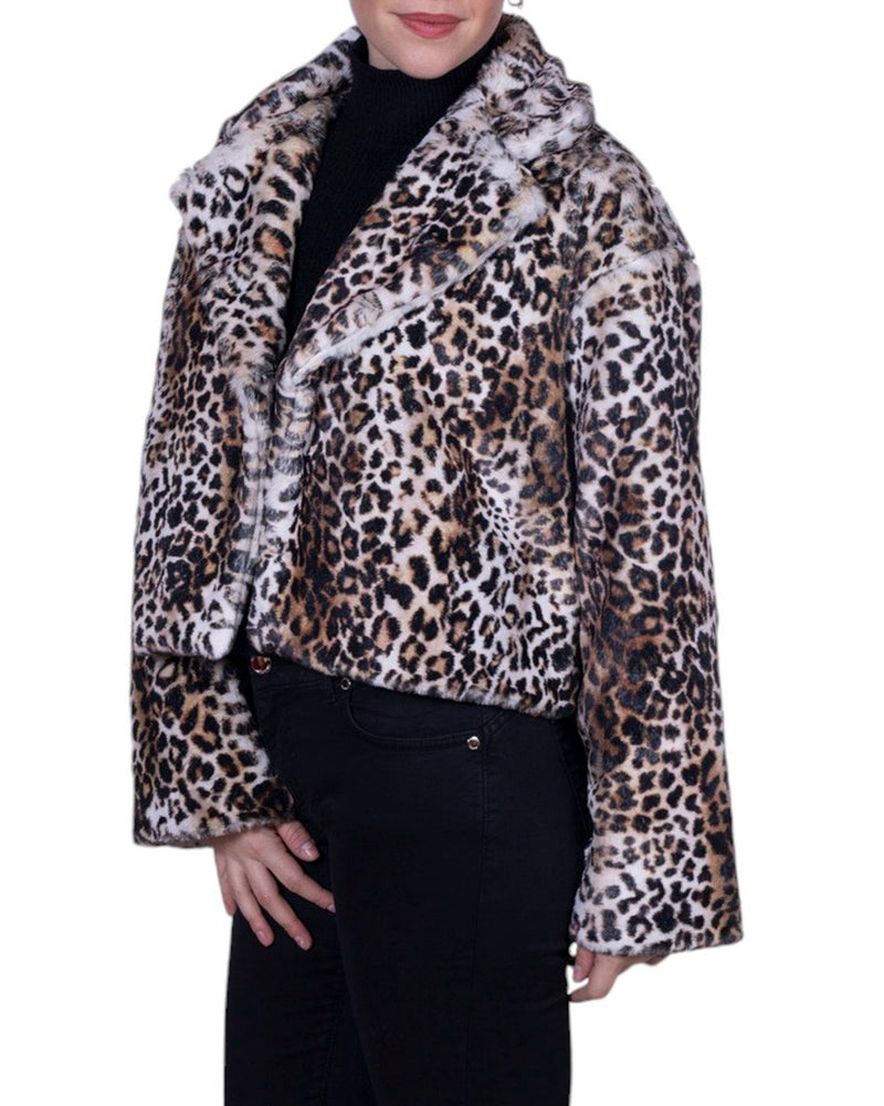 Giacca ecopelliccia donna