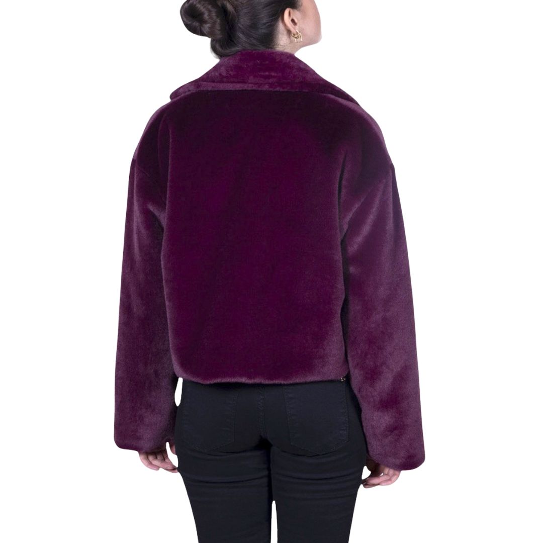 Giacca ecopelliccia donna