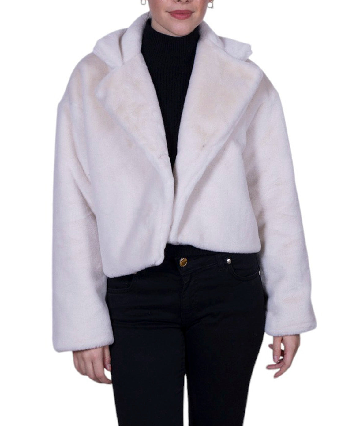 Giacca ecopelliccia donna