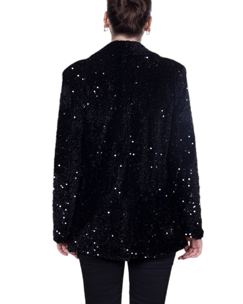 Giacca donna paillettes