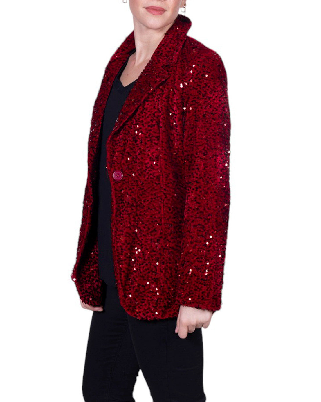 Giacca donna paillettes