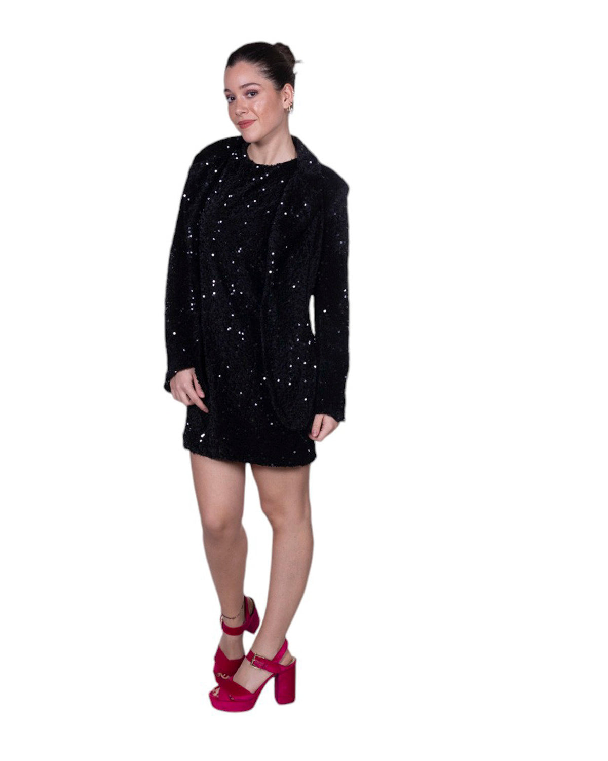 Giacca donna paillettes