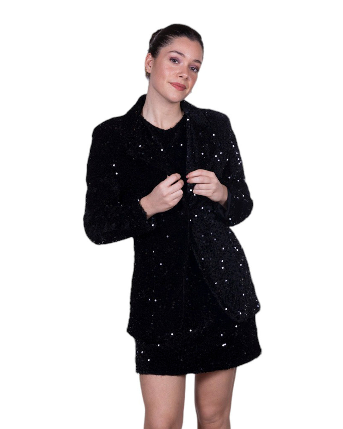 Giacca donna paillettes