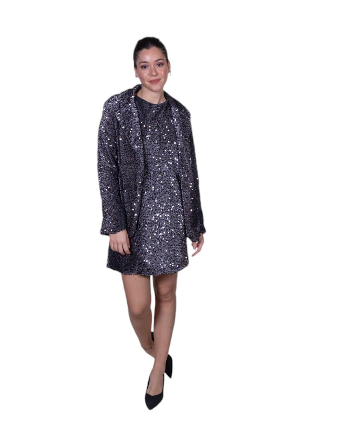 Giacca donna paillettes