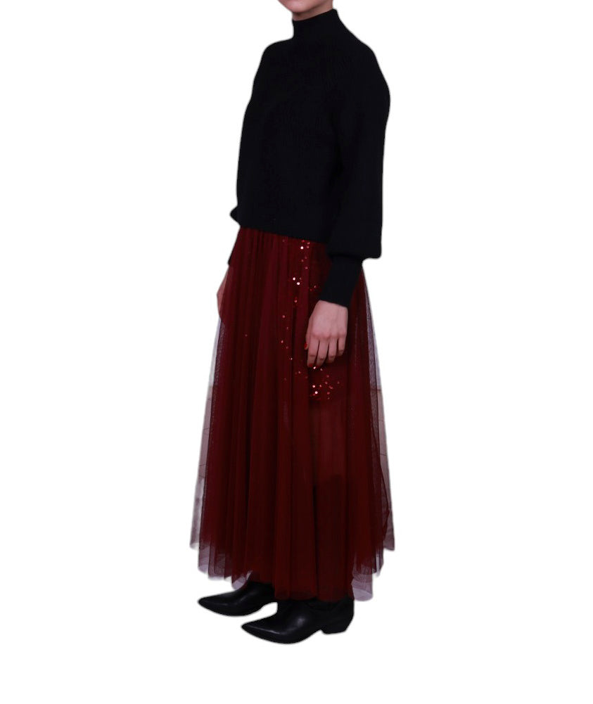 Mini gonna paillettes