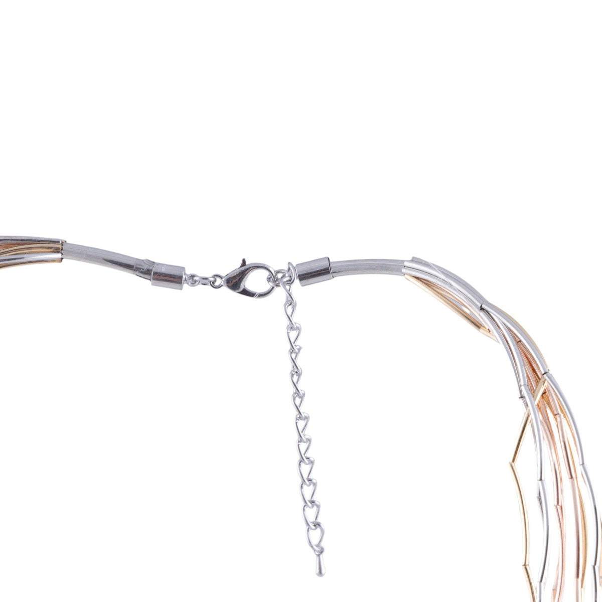 Collana multifilo arricciata