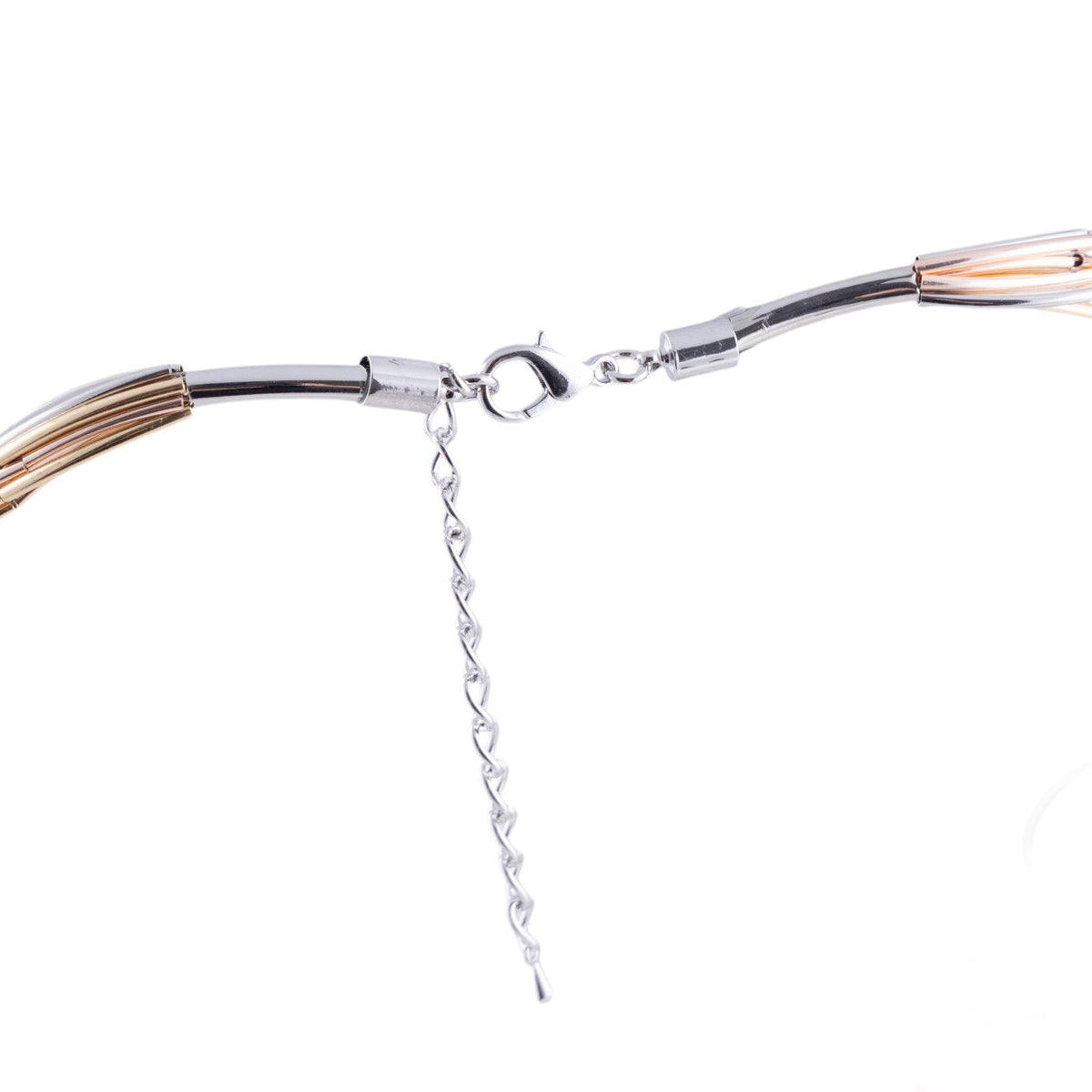 Collana multifilo arricciata