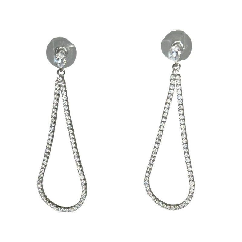 Orecchini strass pendenti