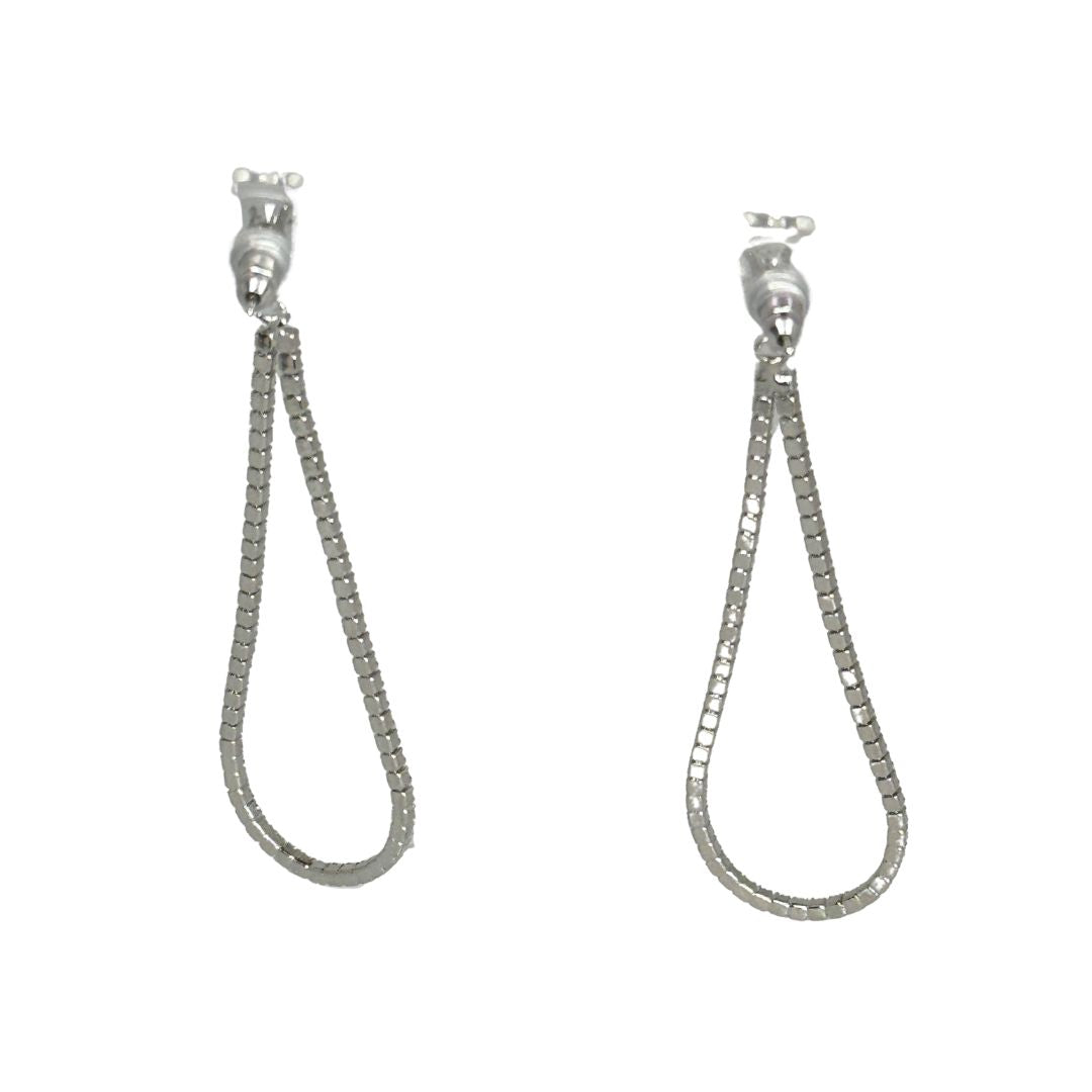 Orecchini strass pendenti