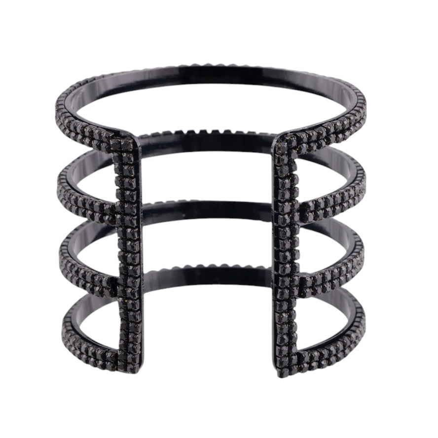 Bracciale rigido pave'