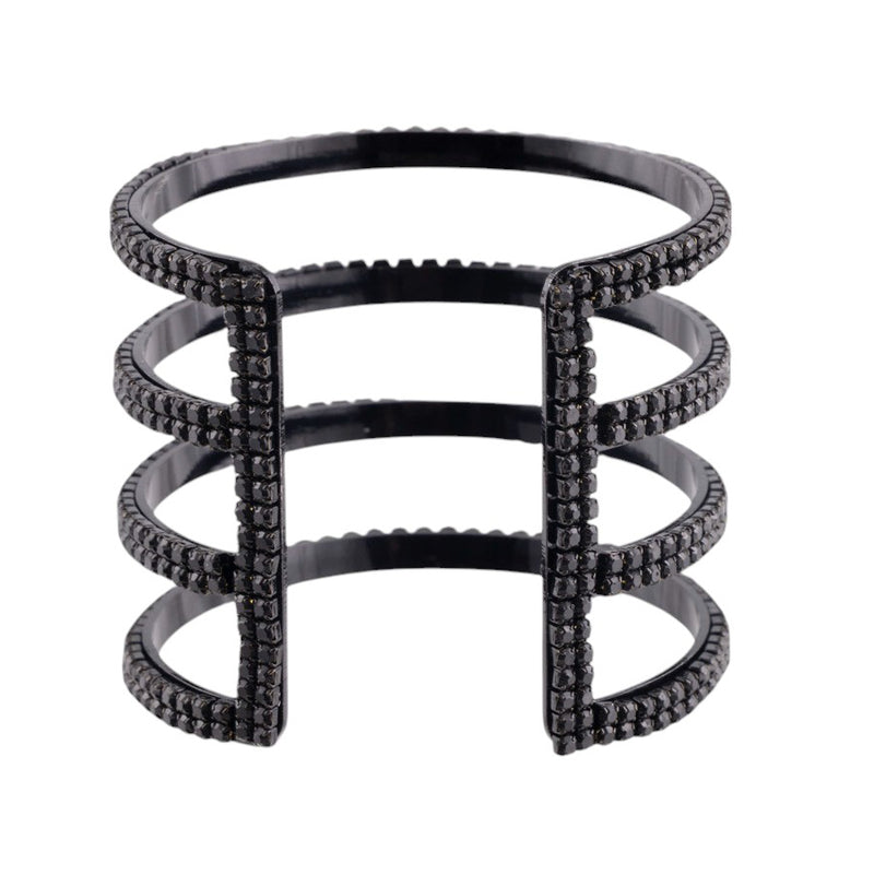 Bracciale rigido pave'