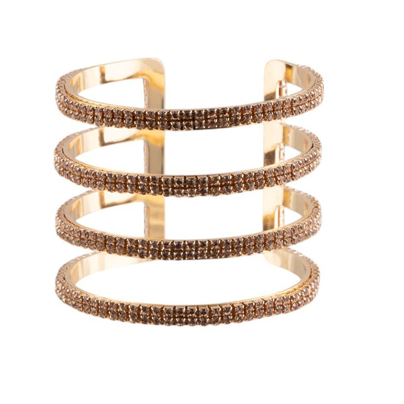 Bracciale rigido pave'