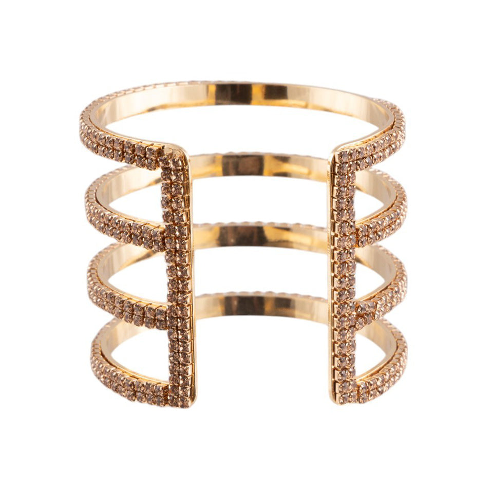 Bracciale rigido pave'