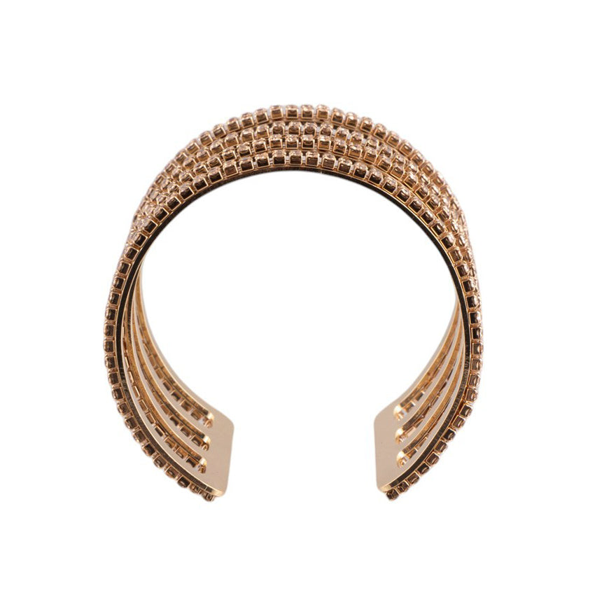 Bracciale rigido pave'