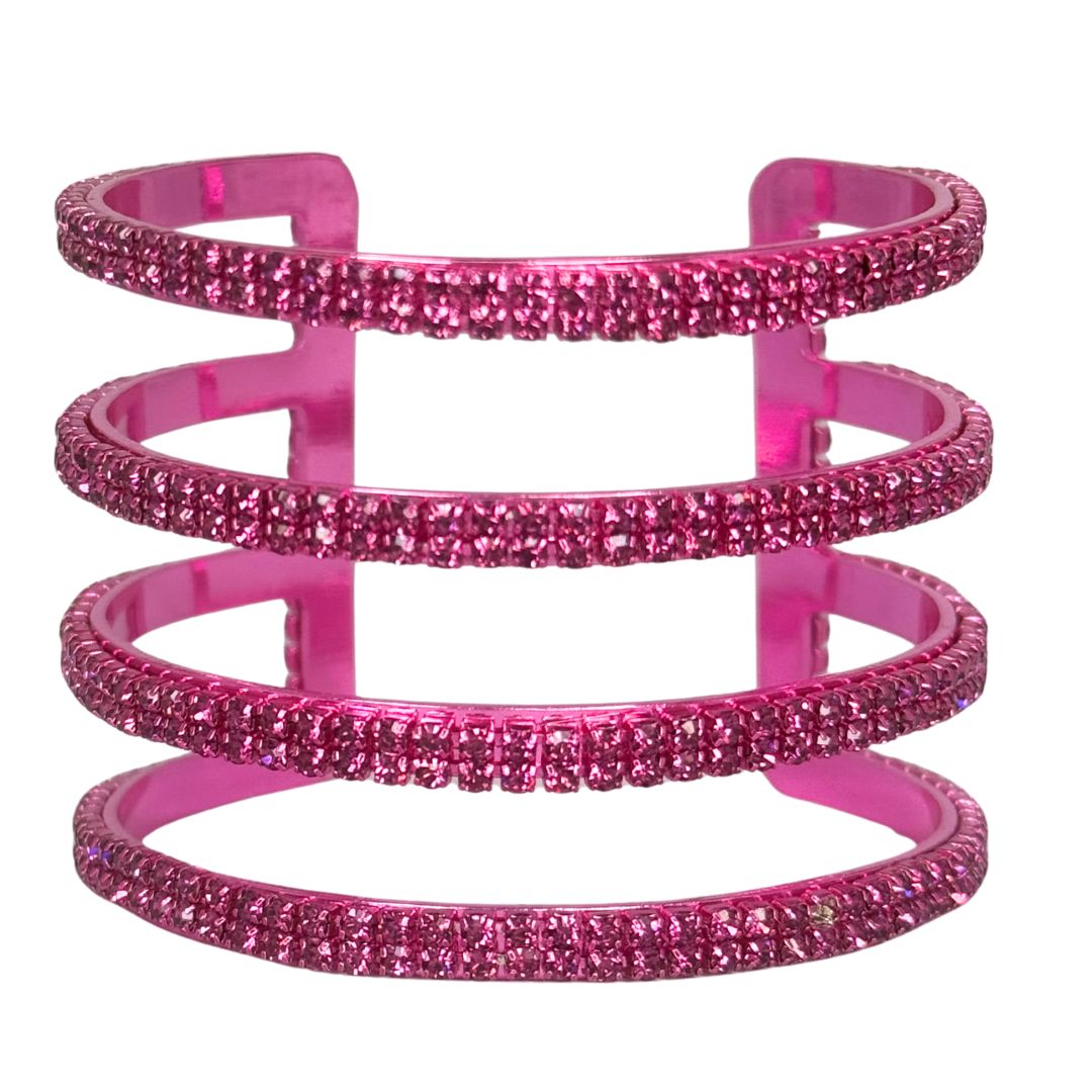 Bracciale rigido pave'