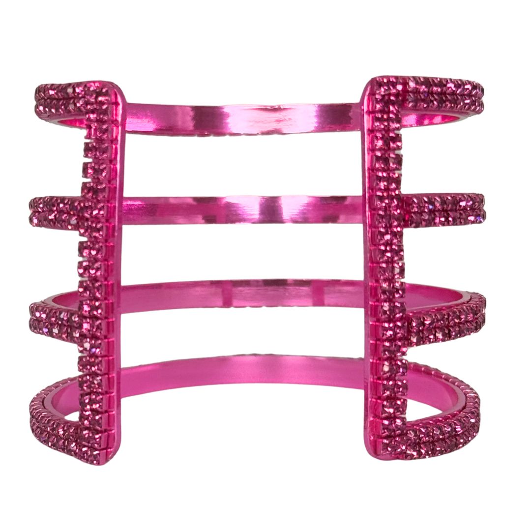 Bracciale rigido pave'