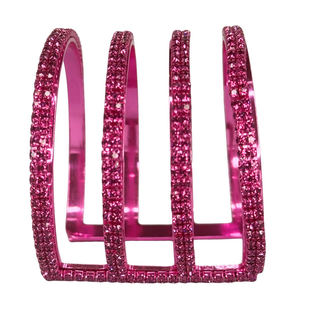 Bracciale rigido pave'