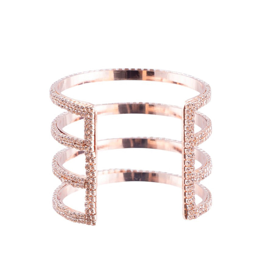 Bracciale rigido pave'