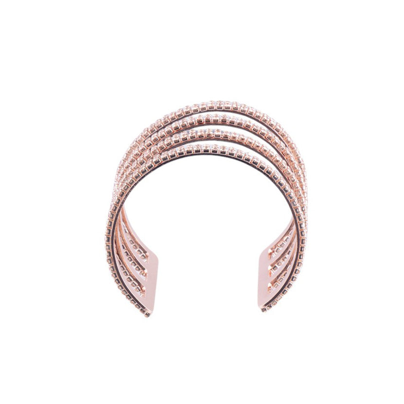 Bracciale rigido pave'