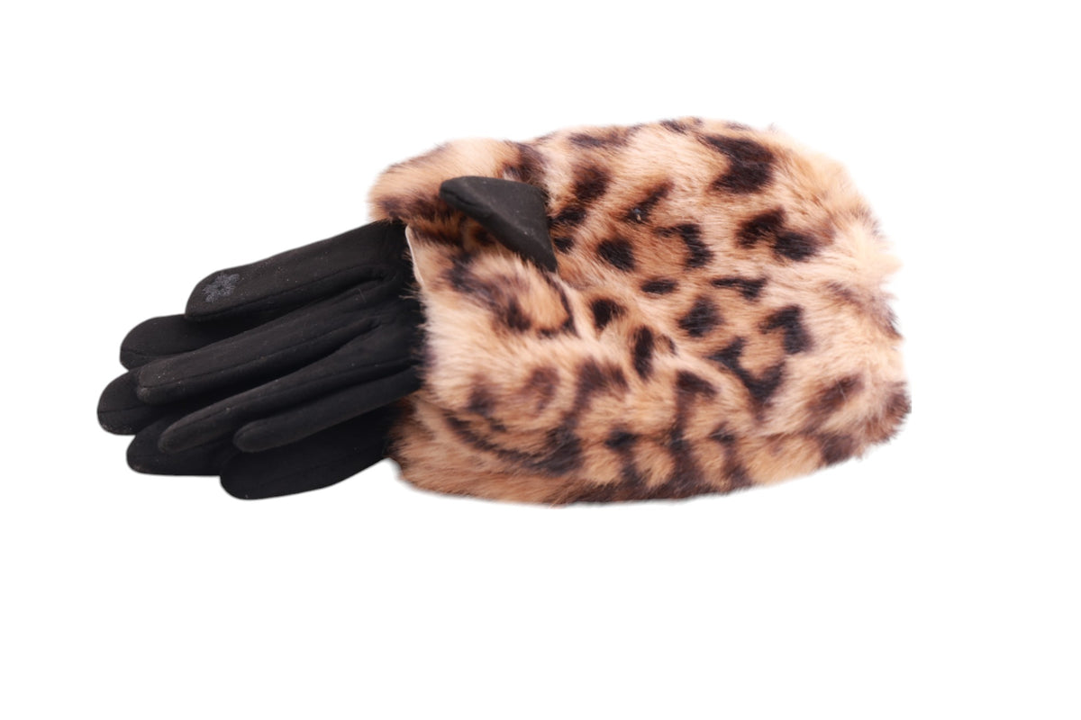 Guanti donna animalier